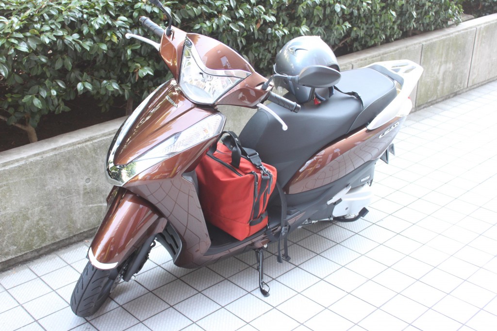 愛車のホンダLEAD125cc