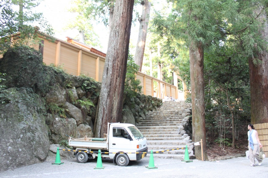 伊勢神宮内宮の遷宮予定地