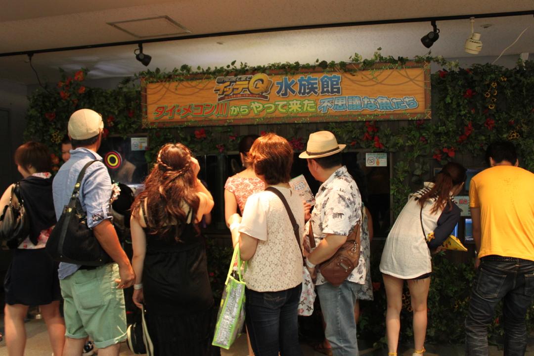 横浜八景島シーパラダイスの水族館アクアミュージアムにあるイッテQ水族館