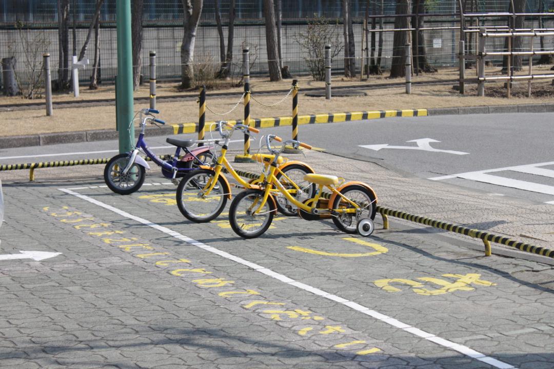 新宿交通公園のレンタル自転車