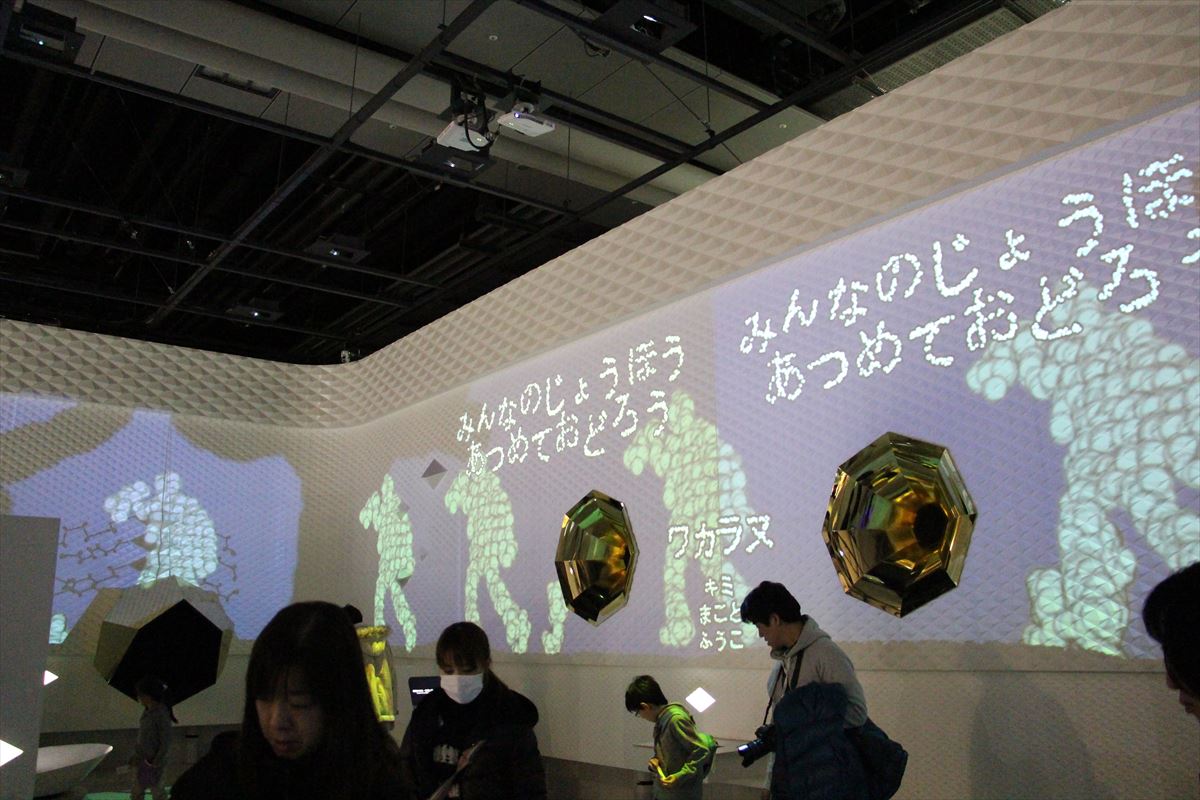 日本科学未来館の常設展示