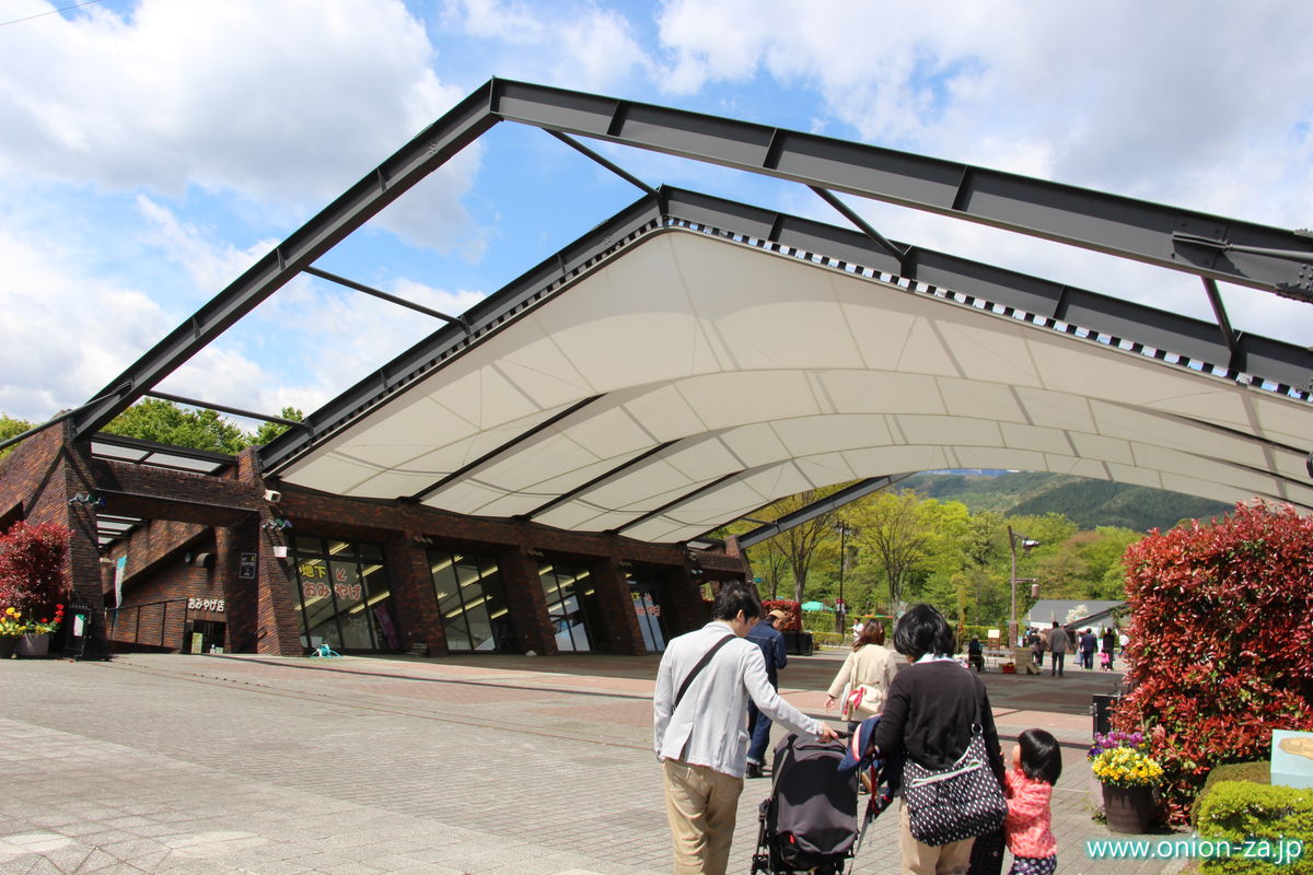 福島県「四季の里公園」のお土産屋さん