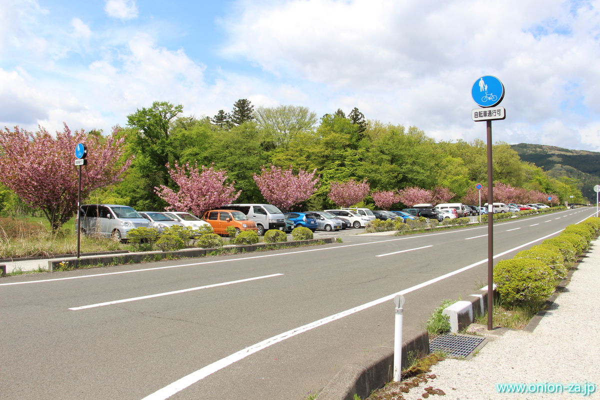 福島県のイチゴ狩り「四季の里いちご園」の無料駐車場