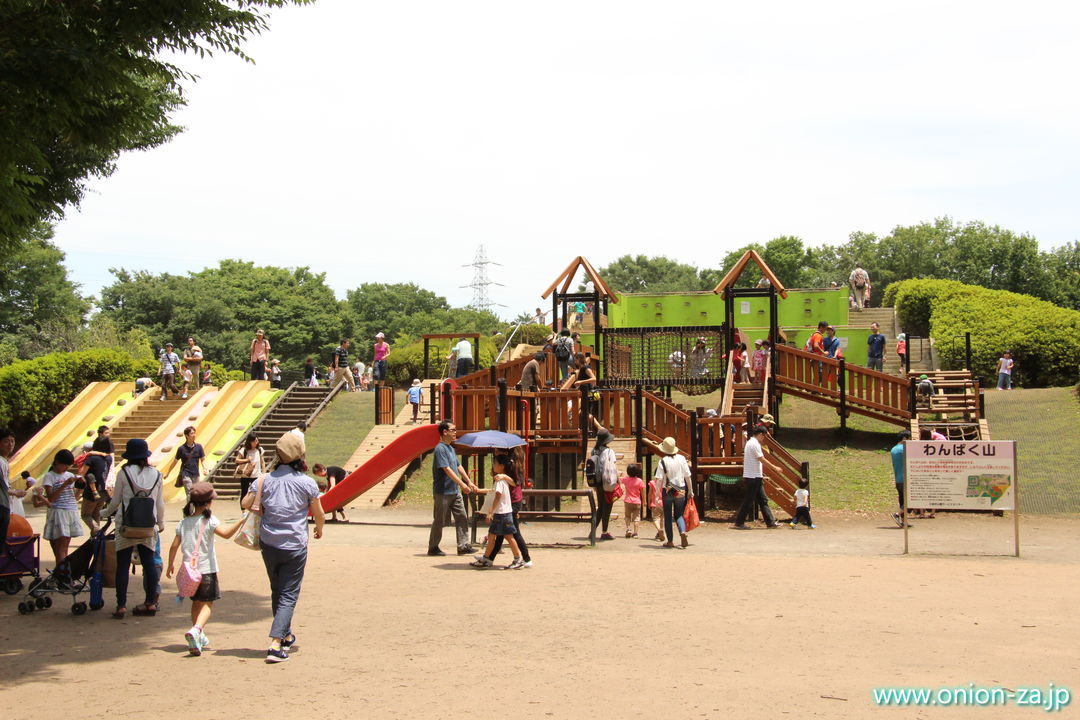 東京都立小金井公園のわんぱく山