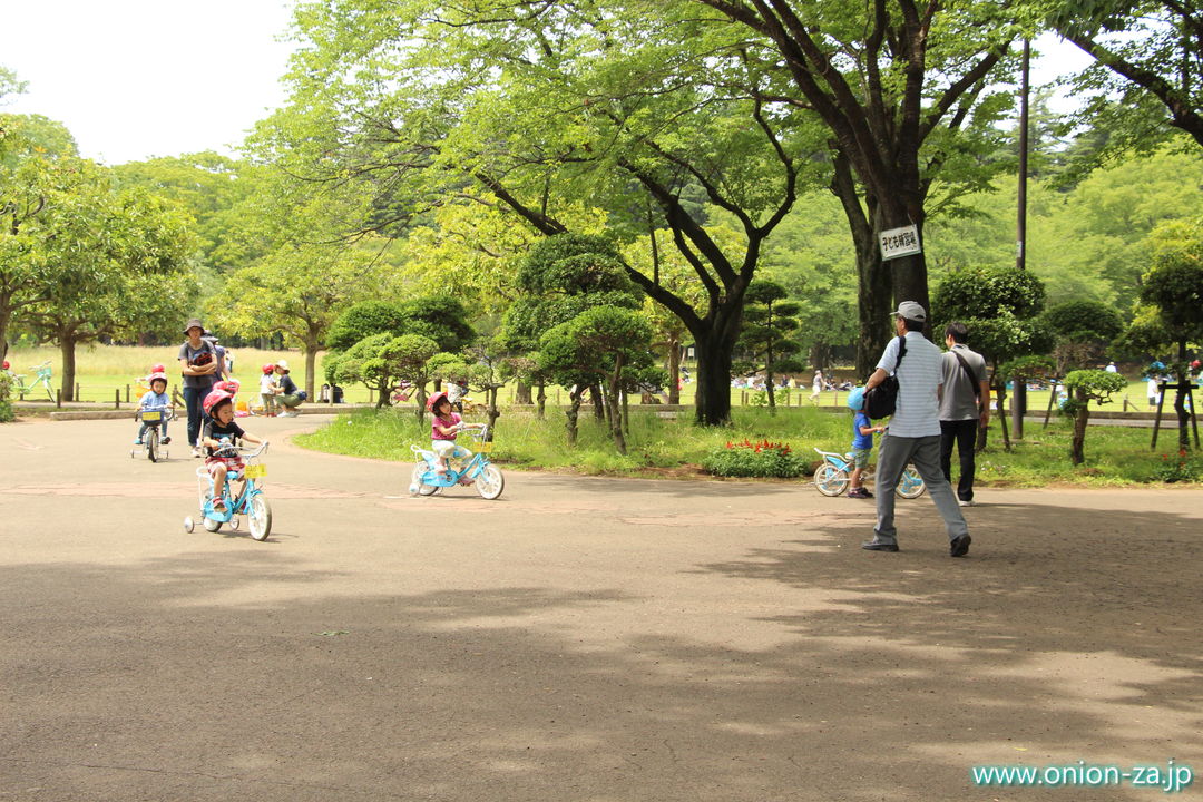 小金井公園サイクリングセンターの子供用コース