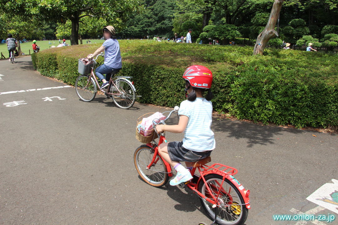 小金井公園サイクリングセンターでツーリング