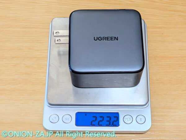 4ポートあるNexodeは、これでも十分軽いと思うのだが…