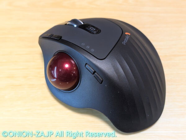 MX ERGOで使っていたボールがそのまま使えるので、互換品のカラフルなボールで遊べる